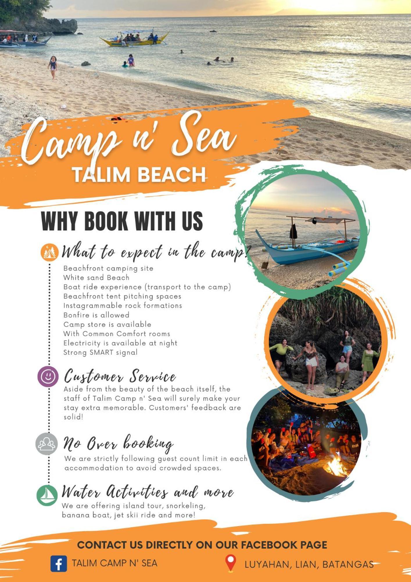 Talim Camp N Sea Beach Camp ليان المظهر الخارجي الصورة